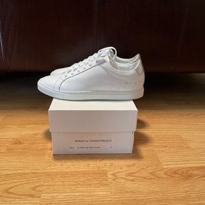 White common project sneakers